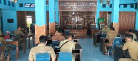 Rapat Rutin Seninan Pamong Kalurahan Kemadang